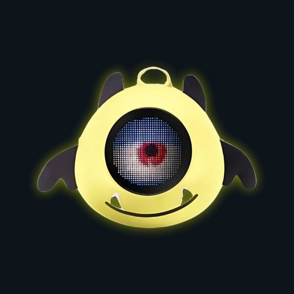 Mochila con pantalla led en forma de ojo 5